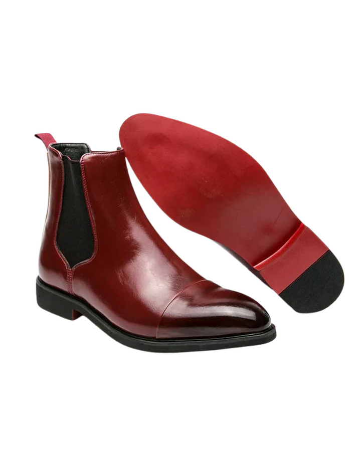 Olivia Sydney - Premium Leather Chelsea Boots