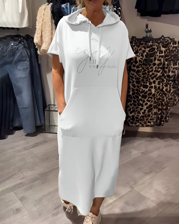 Olivia Sydney - Casual Hoodie Dress