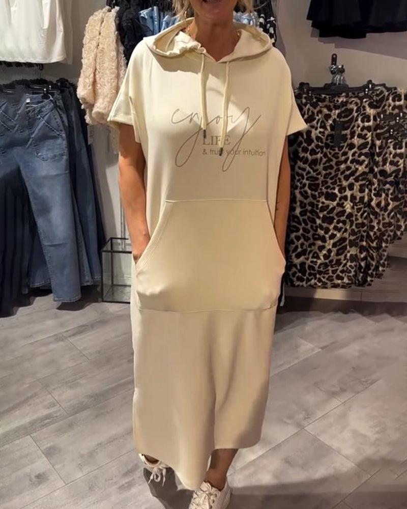 Olivia Sydney - Casual Hoodie Dress