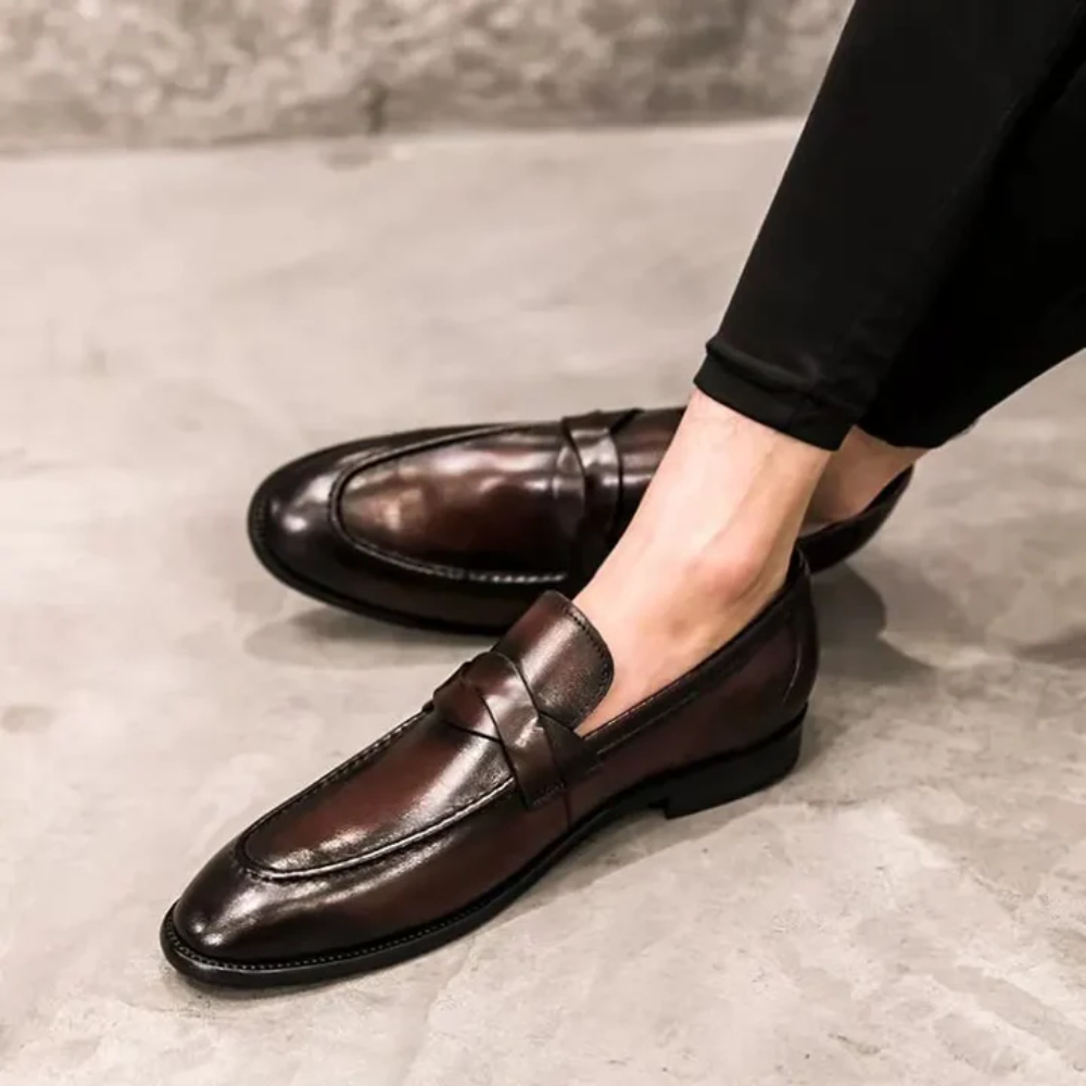 Olivia Sydney - Chic Leather Loafers
