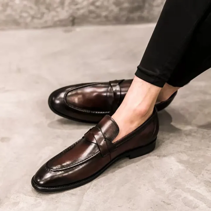 Olivia Sydney - Chic Leather Loafers