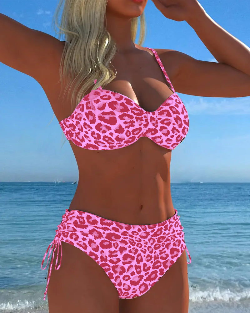 Olivia Sydney - Leopard Print Bikini for Vacation