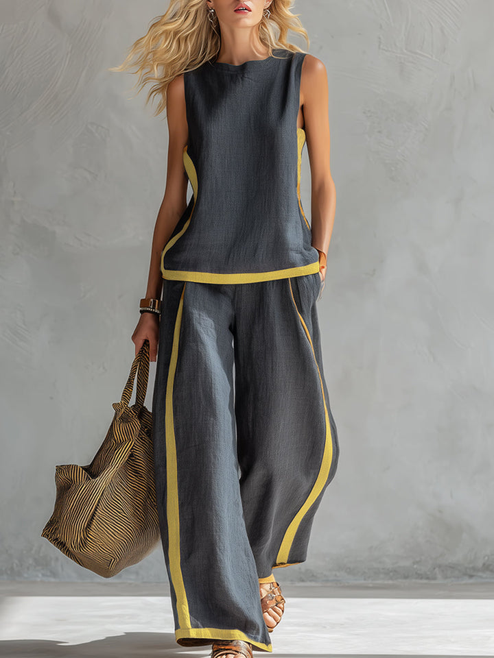 Olivia Sydney - Elegant Cotton and Linen Set