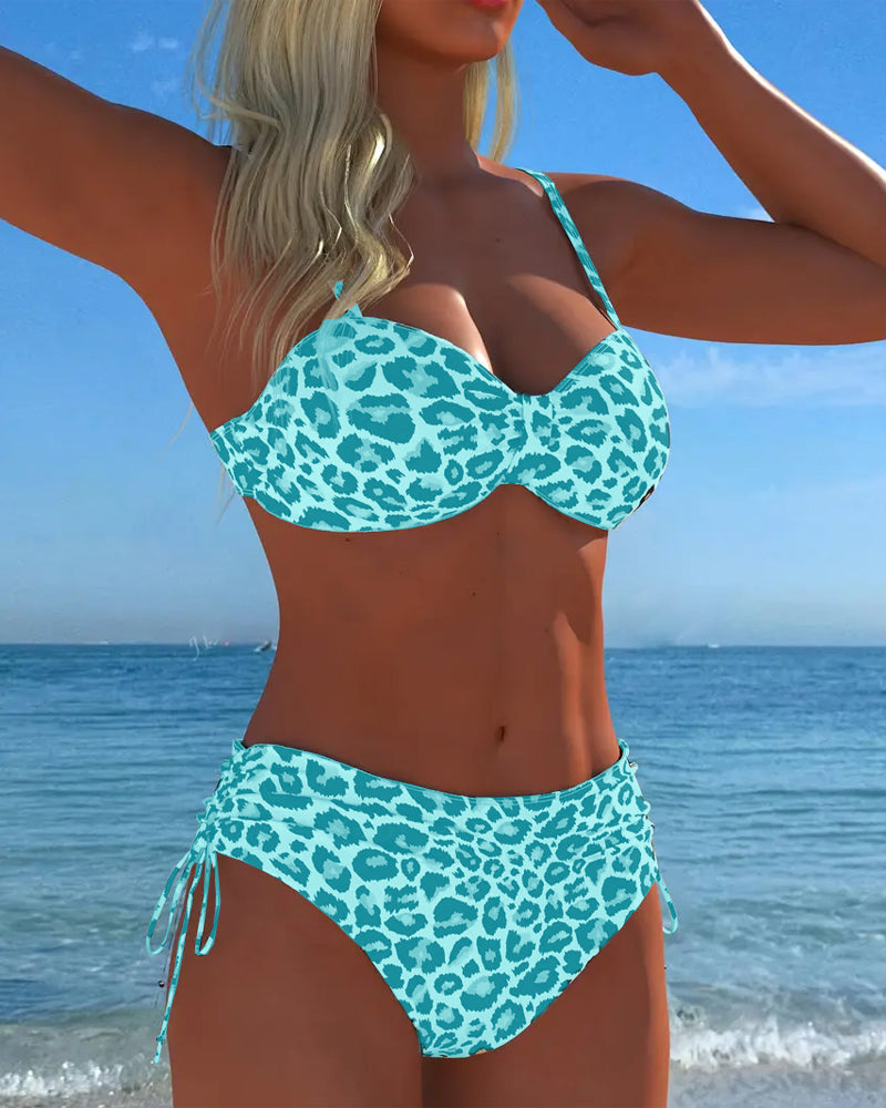 Olivia Sydney - Leopard Print Bikini for Vacation