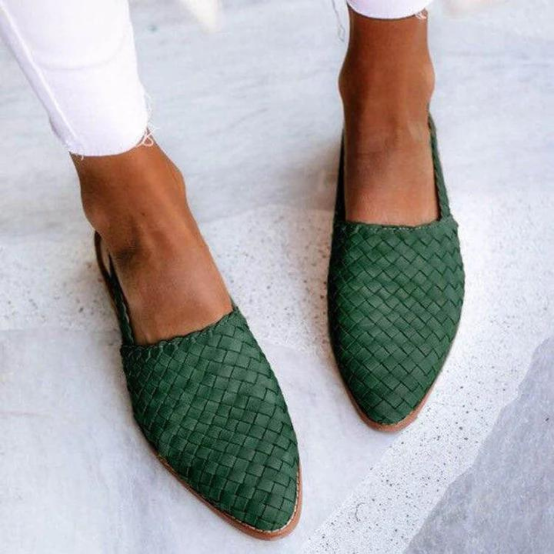 Olivia Sydney - Chic Fabric Slingbacks