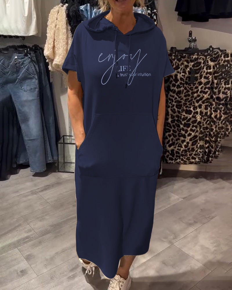 Olivia Sydney - Casual Hoodie Dress