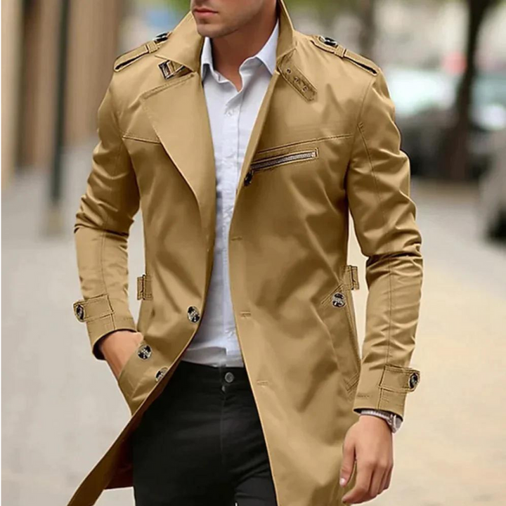 Olivia Sydney - Elegant Trench Coat for Men