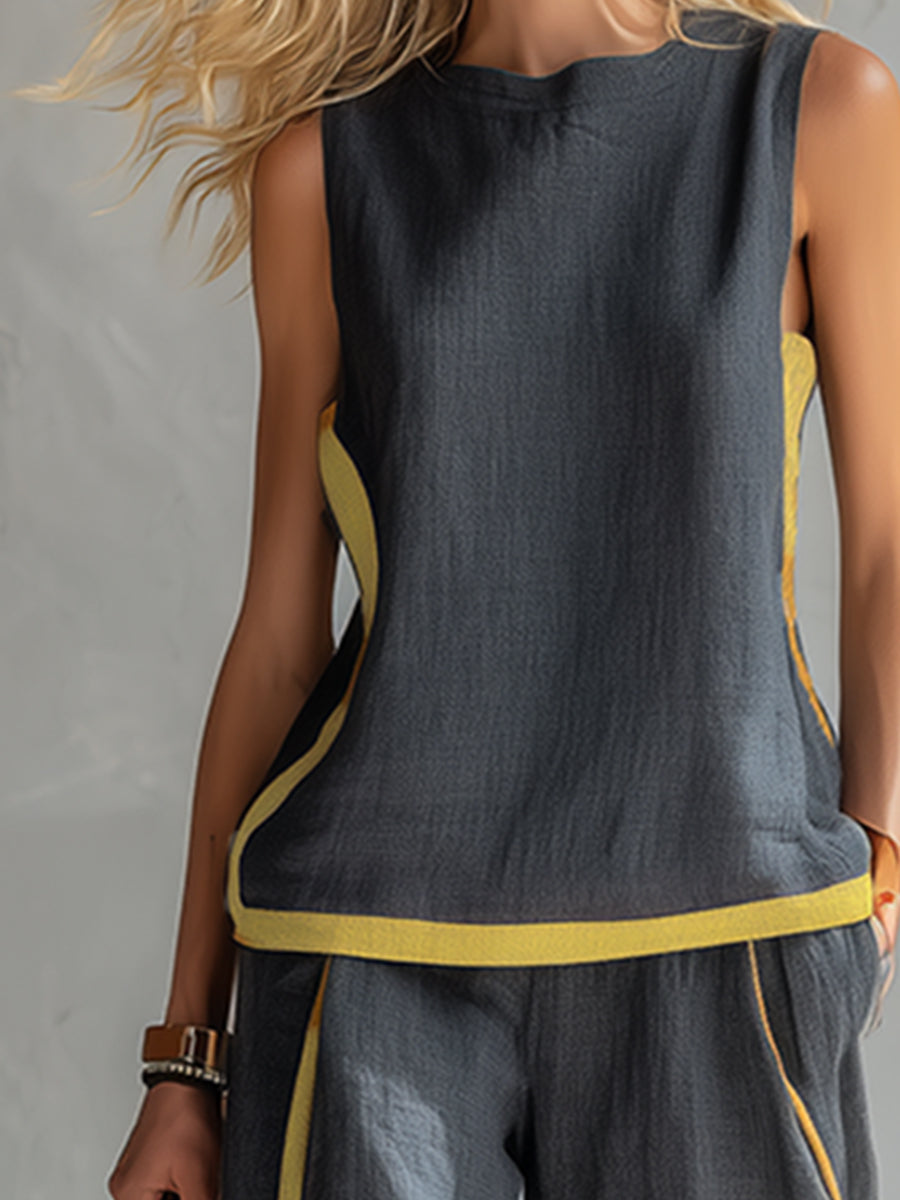 Olivia Sydney - Elegant Cotton and Linen Set