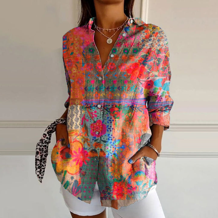 Olivia Sydney - Romantic Pattern Shirt