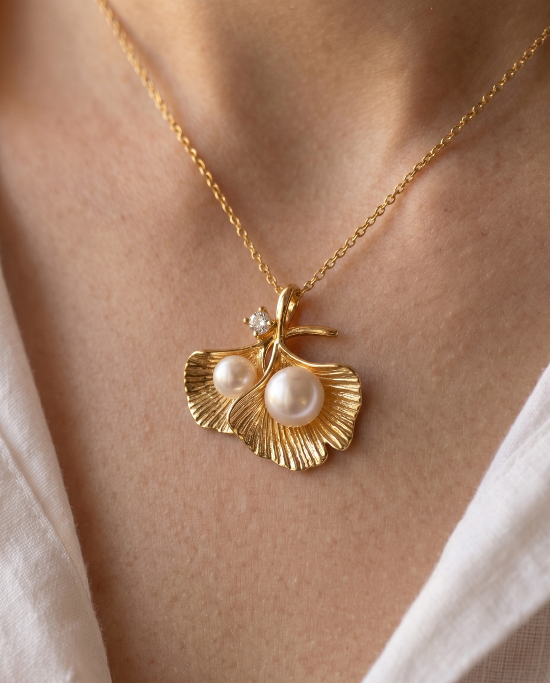 Olivia Sydney - Pearl Shine Necklace