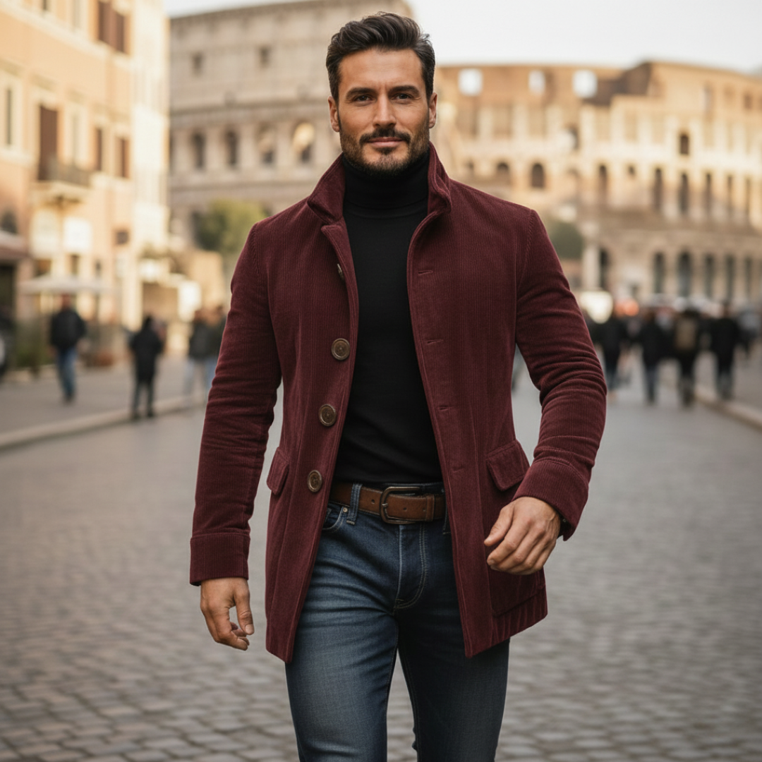 Olivia Sydney - Elegant Corduroy Coat