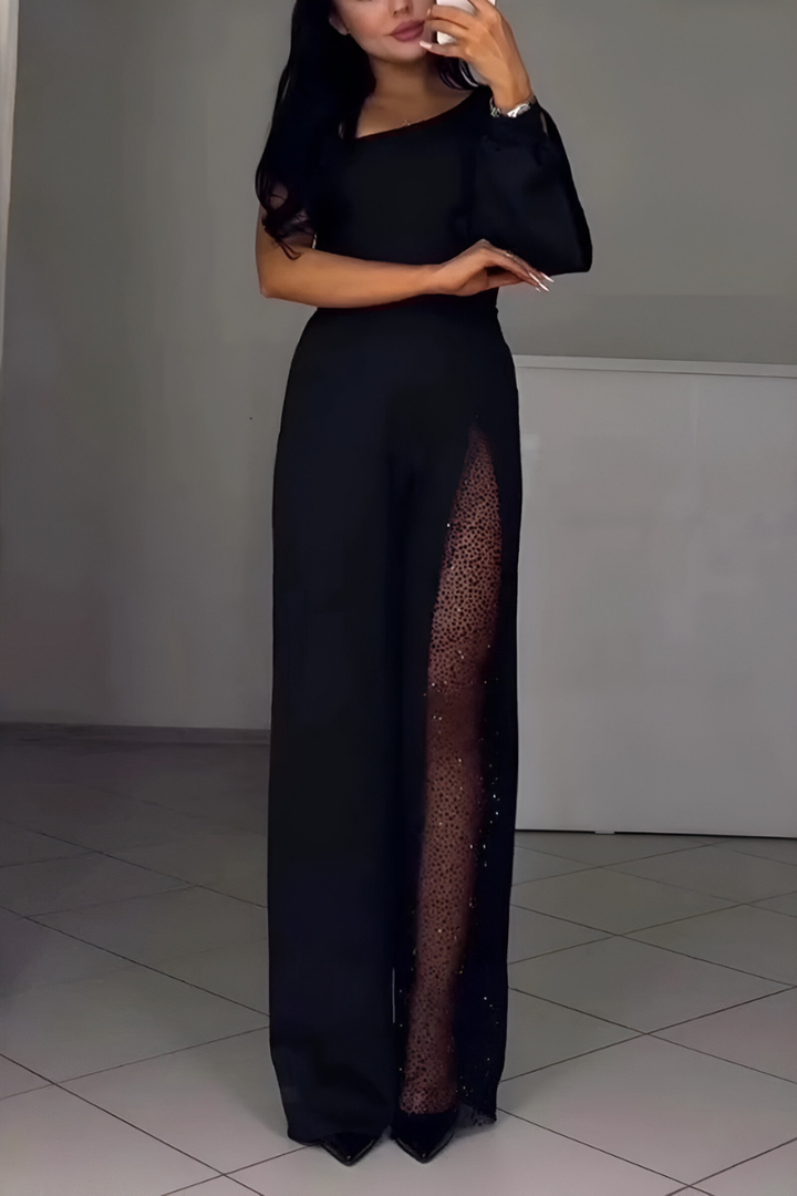 Olivia Sydney - Modern Wide-Leg Jumpsuit