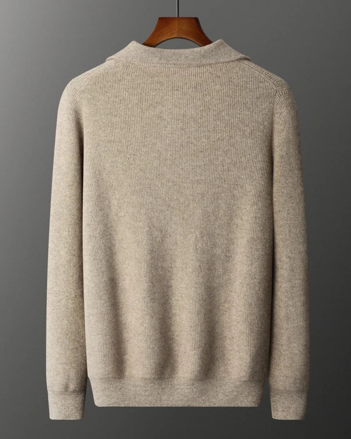 Olivia Sydney - Cashmere Half-Zip Sweater