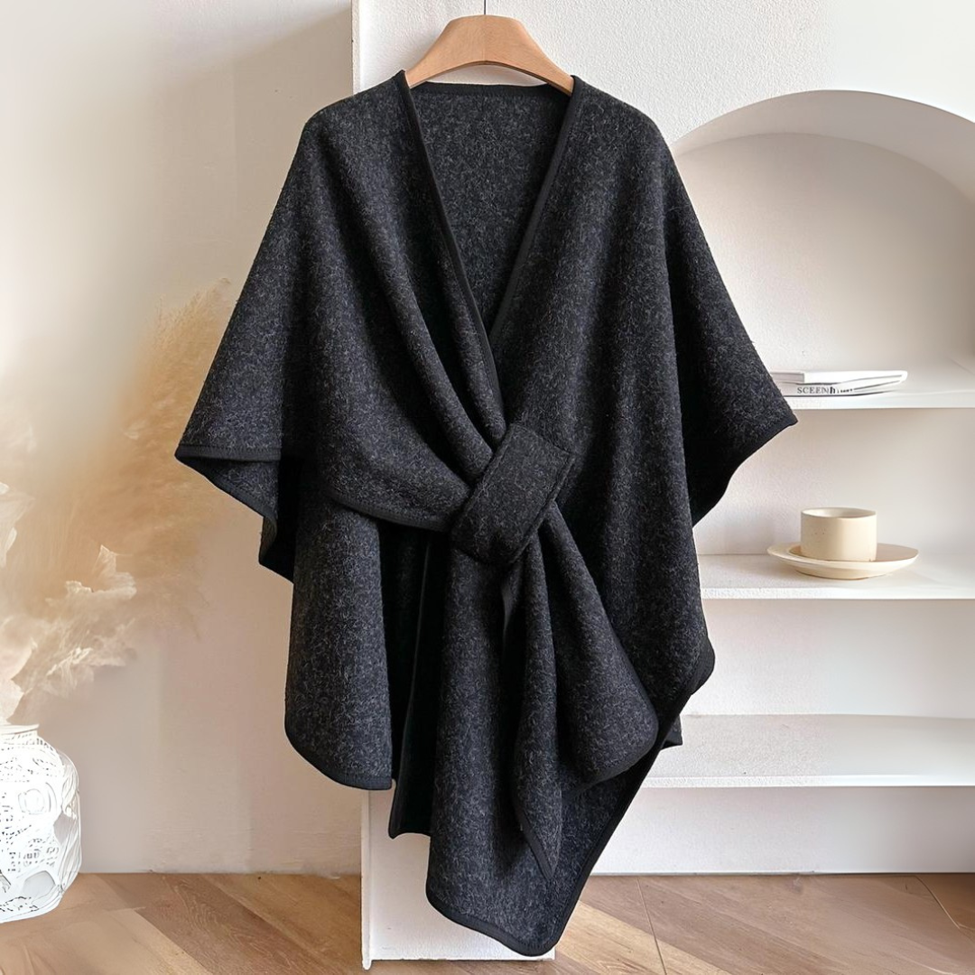 Olivia Sydney - The Draped Shawl in Luxury Polar