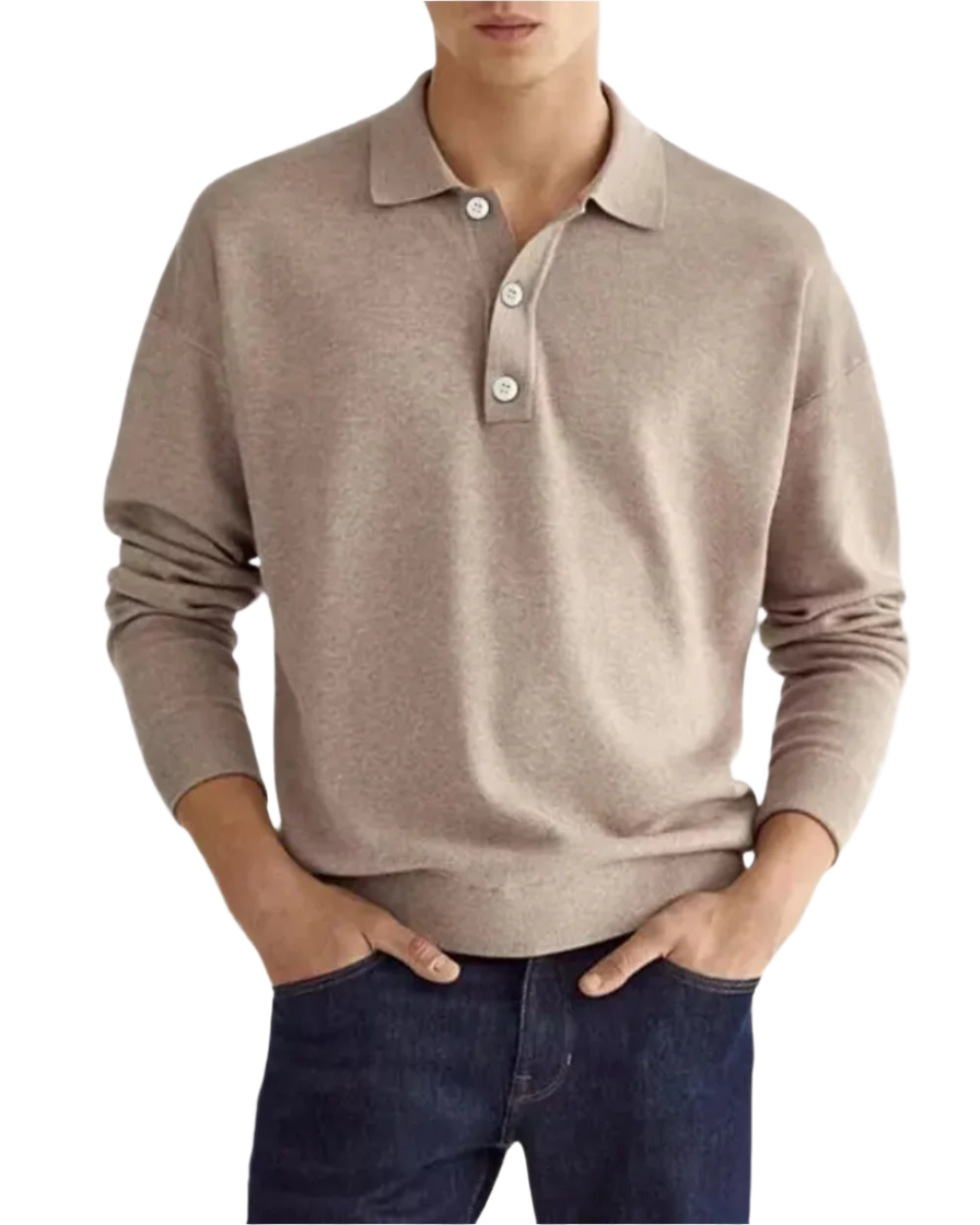 Olivia Sydney - Elegant Polo Sweater