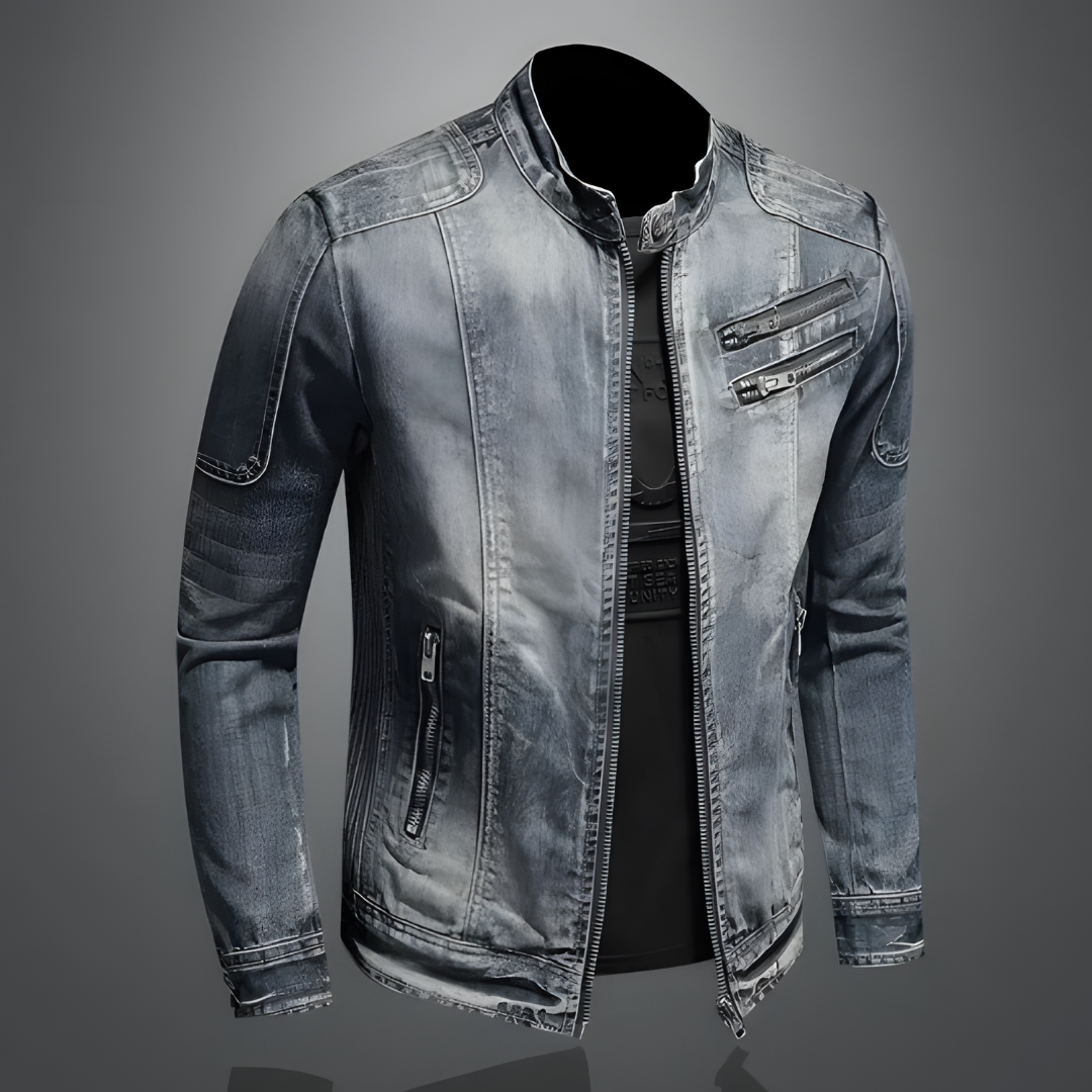 Olivia Sydney - Men's Retro Denim Jacket