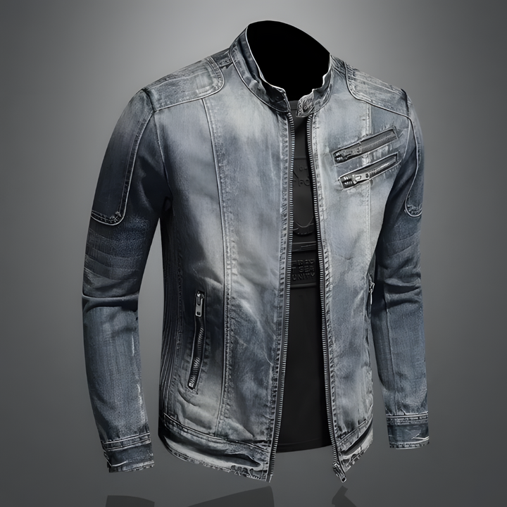 Olivia Sydney - Men's Retro Denim Jacket