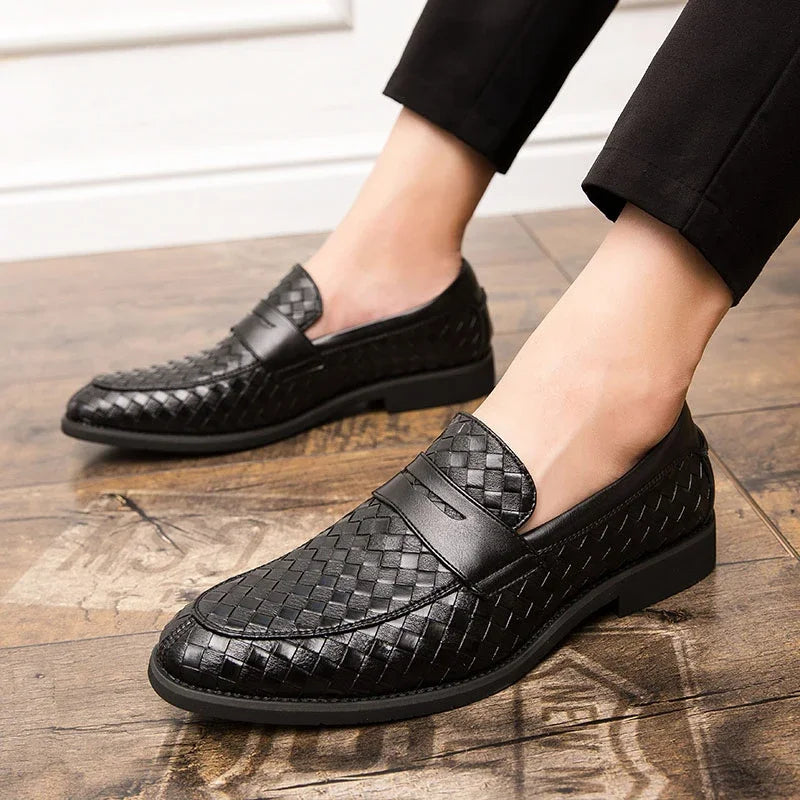 Olivia Sydney - Elegant Fabric Loafers