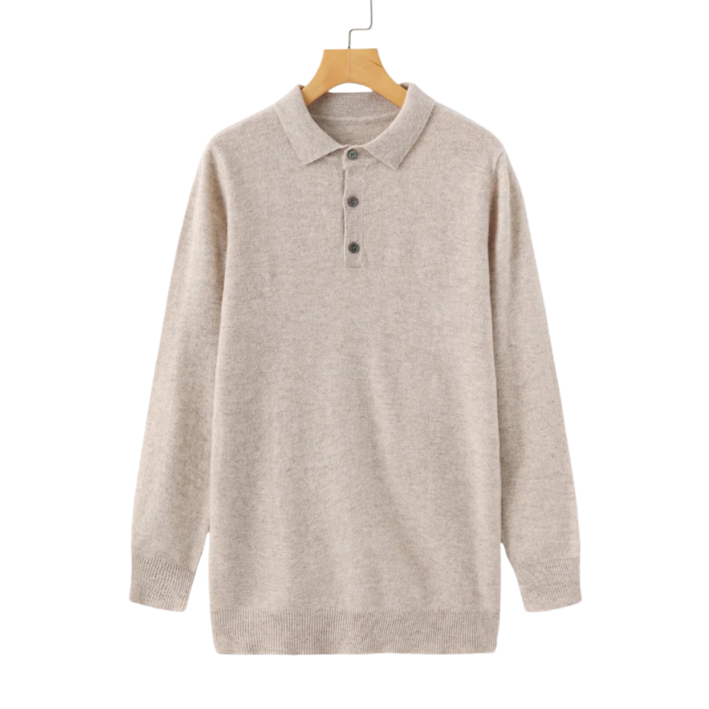 Olivia Sydney - Cashmere Polo Shirt