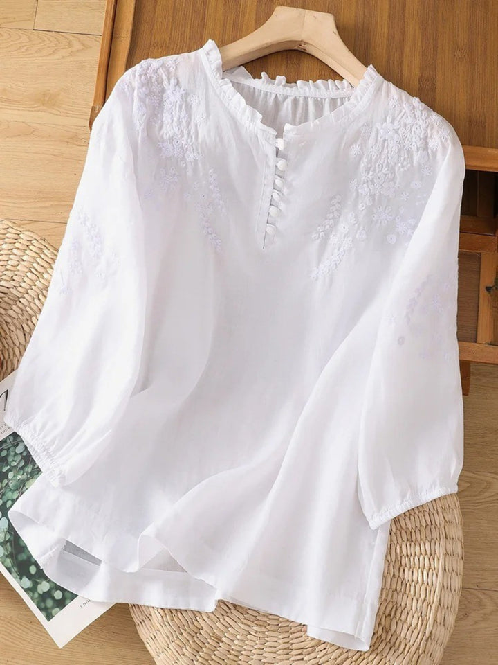 Olivia Sydney - Cotton and Linen Blouse