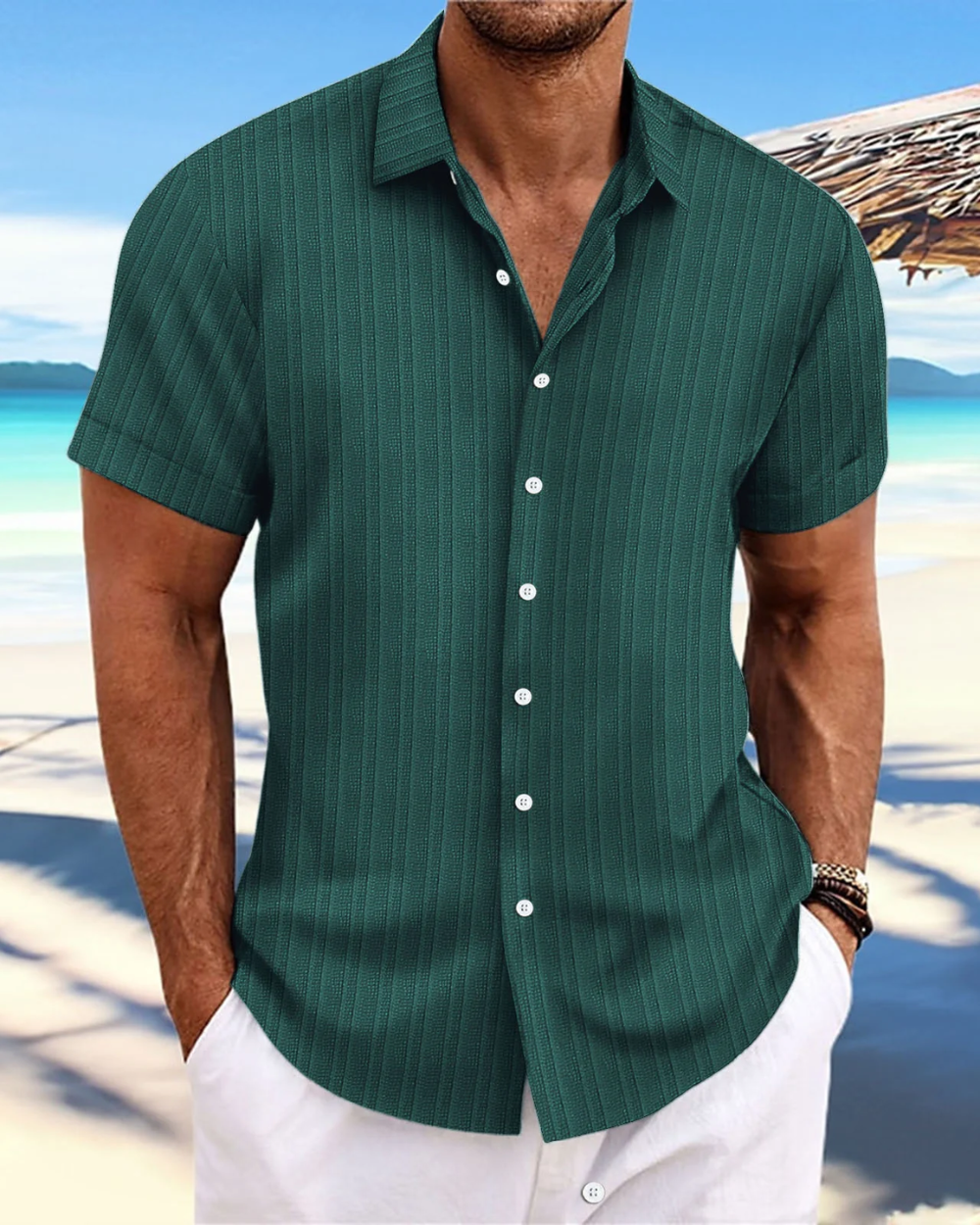 Olivia Sydney - Casual Short Sleeve Shirt