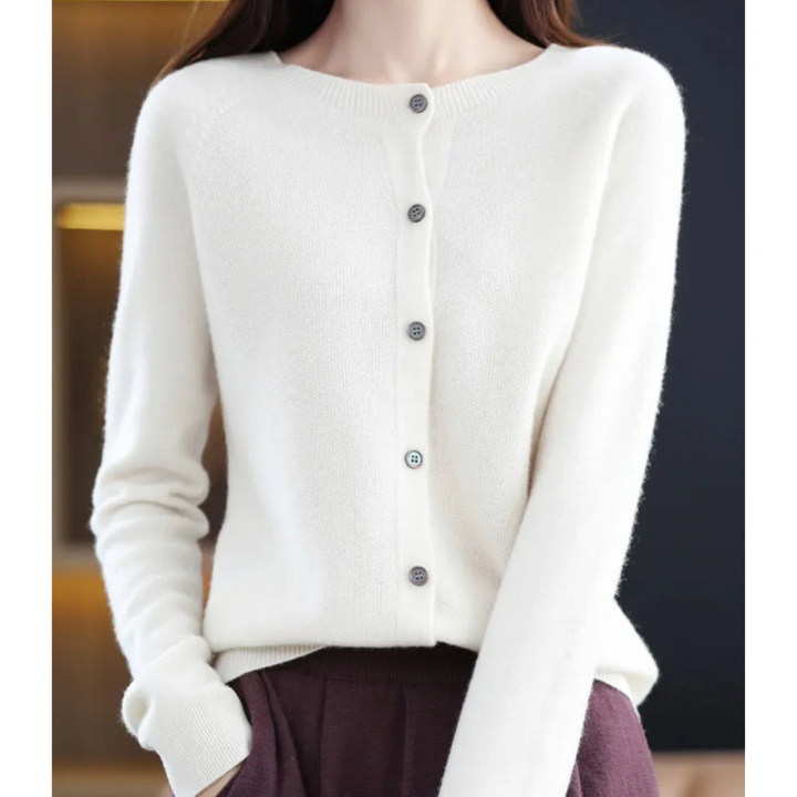Olivia Sydney - Women's Merino Wool Round Neck Sweater
