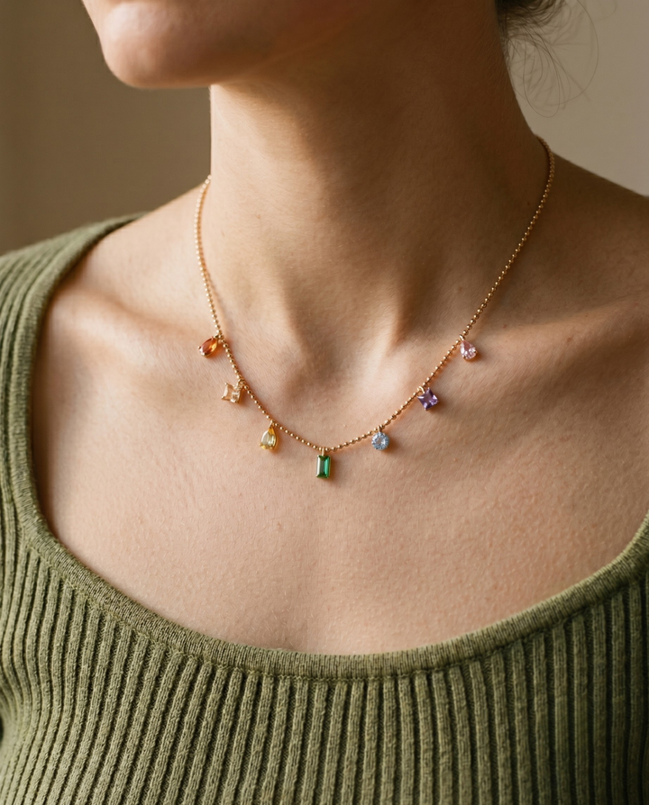 Olivia Sydney - Colorful Shine Necklace