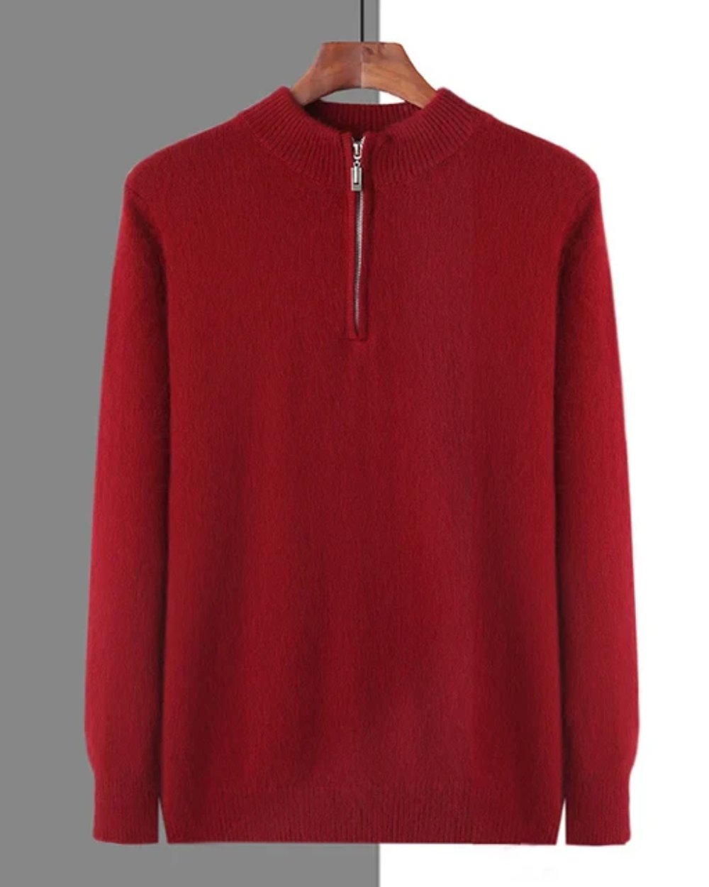 Olivia Sydney - Cashmere Zip-Up Coat