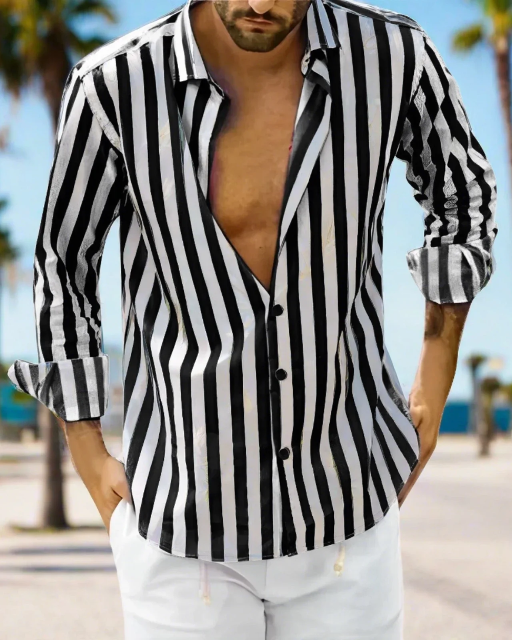 Olivia Sydney - Striped Shirt