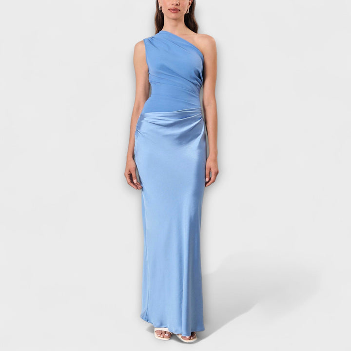 Olivia Sydney - Asymmetrical Satin Dress