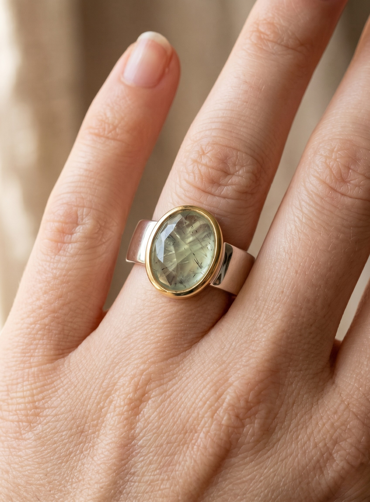 Olivia Sydney - Subtle Green Ring