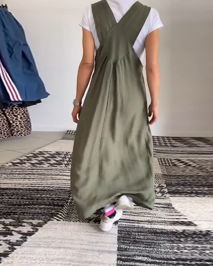 Olivia Sydney - Casual Dress with Solid Straps