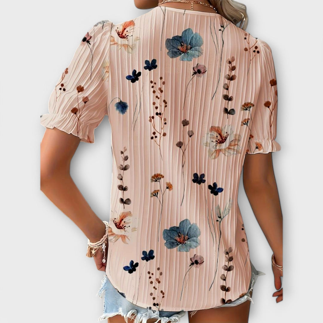 Olivia Sydney - V-Neck Blouse