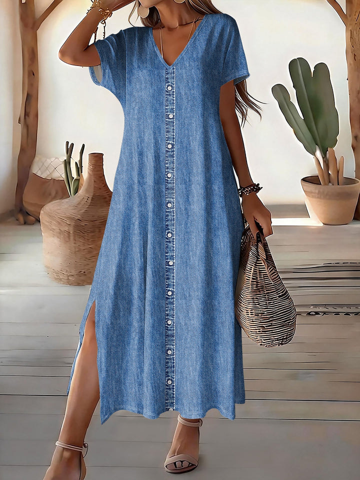 Olivia Sydney - Retro Denim Dress