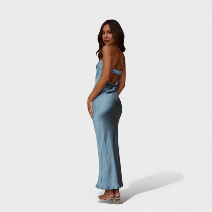 Olivia Sydney - Sleeveless Satin Dress