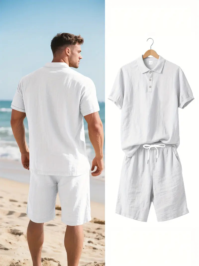 Olivia Sydney - Men's Linen Set
