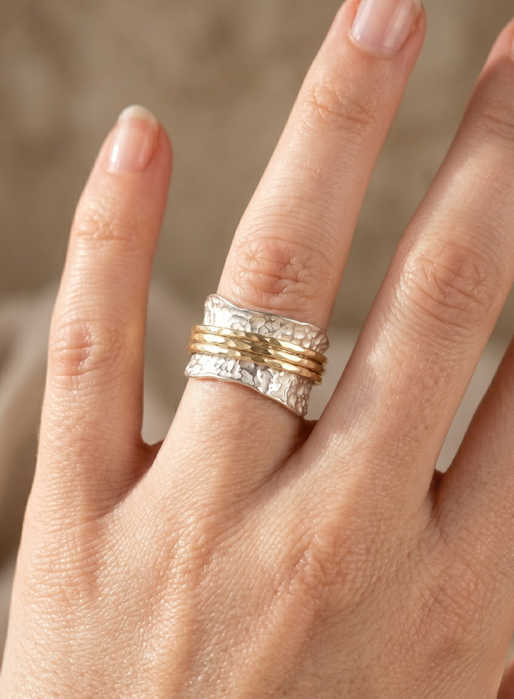 Olivia Sydney - Layered Gold Ring
