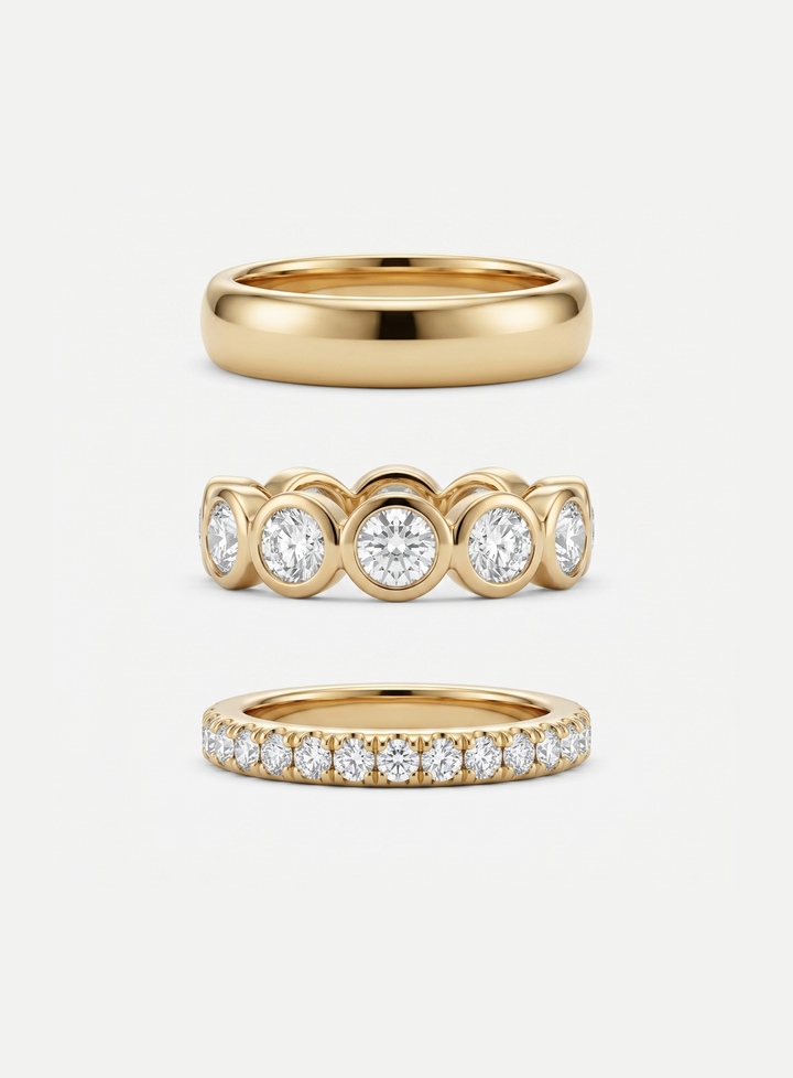 Olivia Sydney - Timeless Shine Ring Set