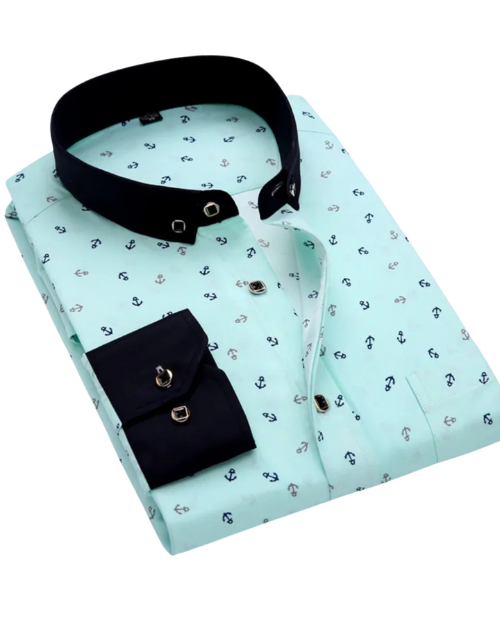 Olivia Sydney - Nautical Print Shirt