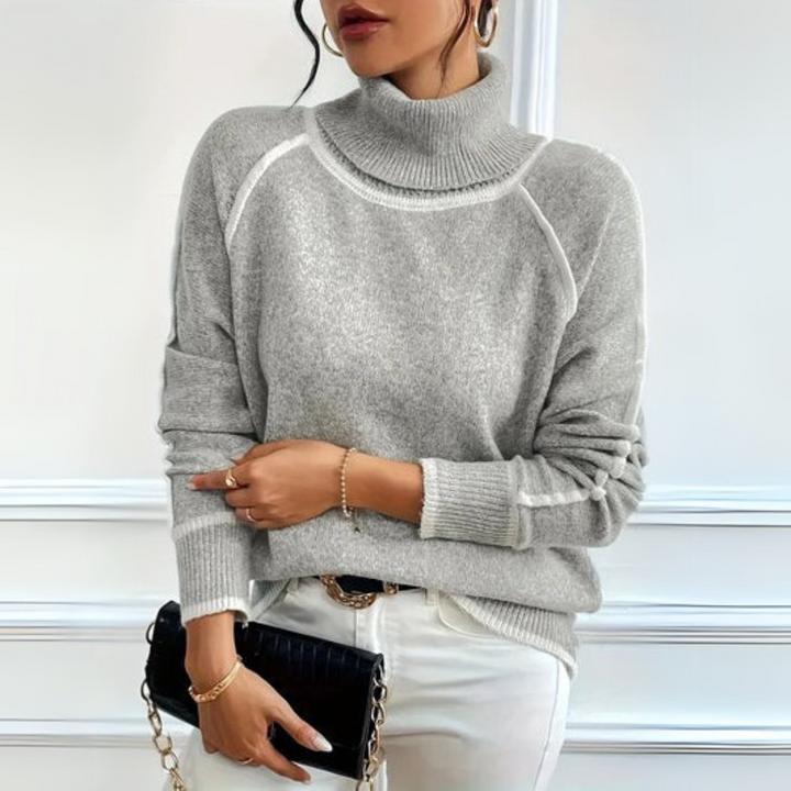 Olivia Sydney - Casual High Neck Sweater