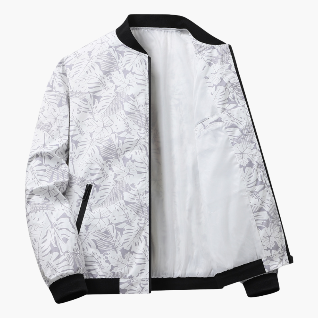 Olivia Sydney - Elegant Men's Bomber Jacket