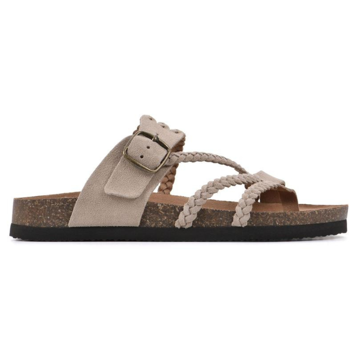 Olivia Sydney - Braided Strap Orthopedic Sandal