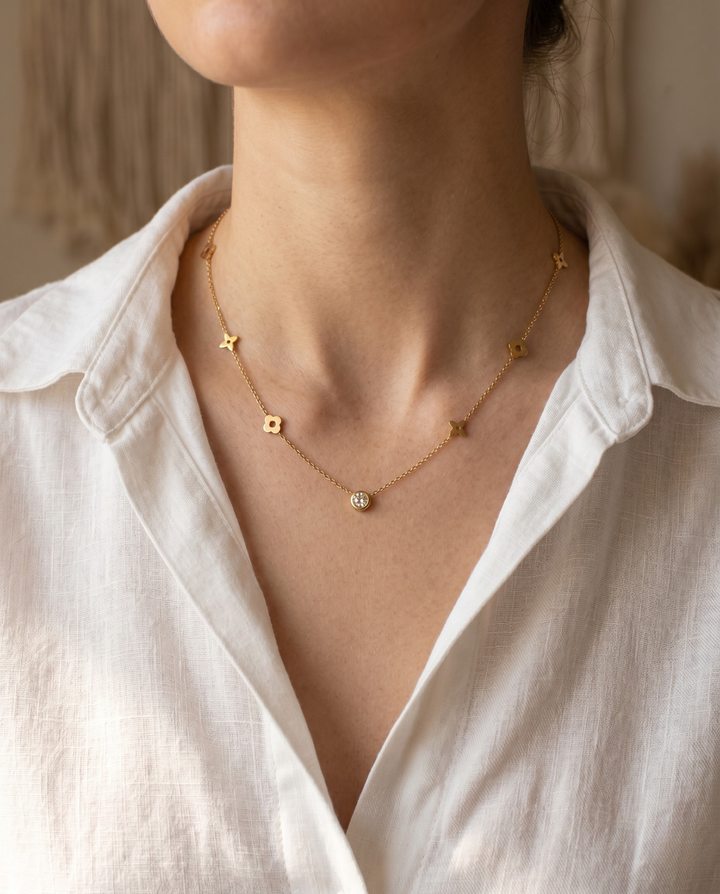 Olivia Sydney - Golden Constellation Necklace