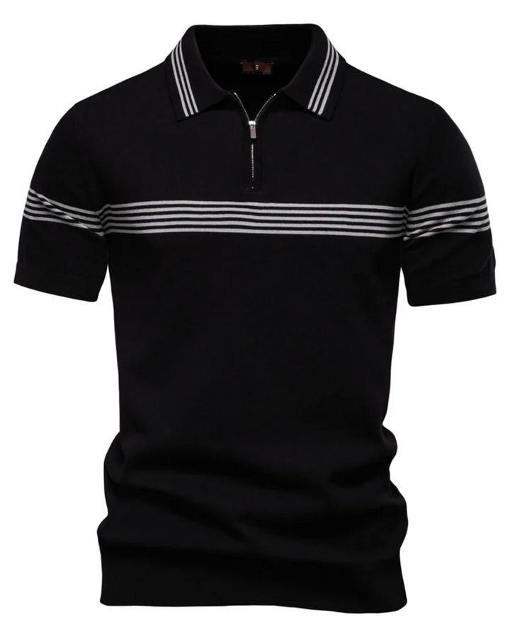Olivia Sydney - Striped Polo Shirt