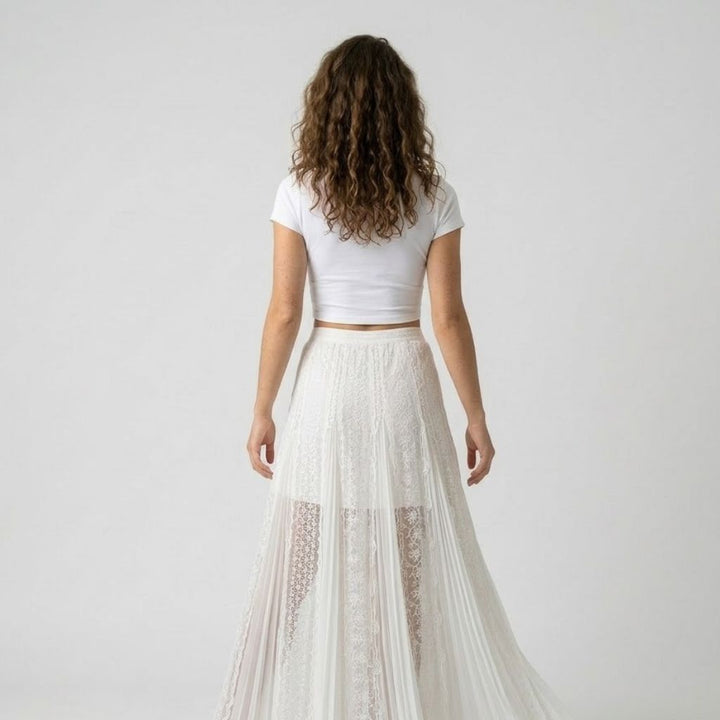 Olivia Sydney - Elegant Flowing Lace Skirt