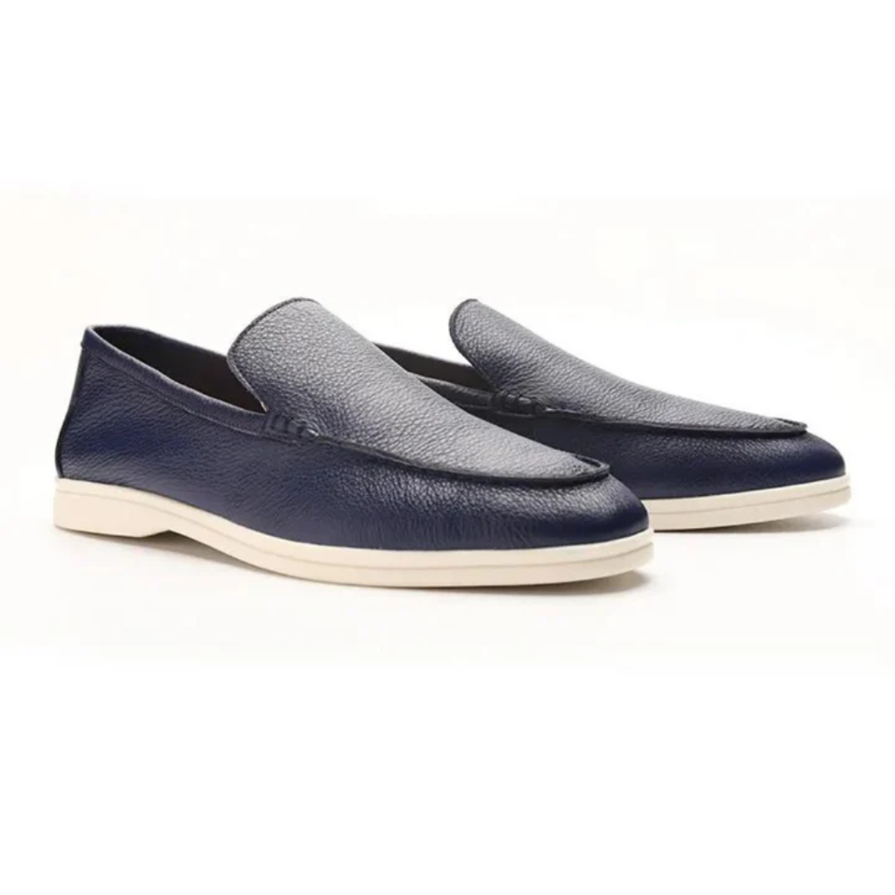 Olivia Sydney - Cowhide Leather Loafers