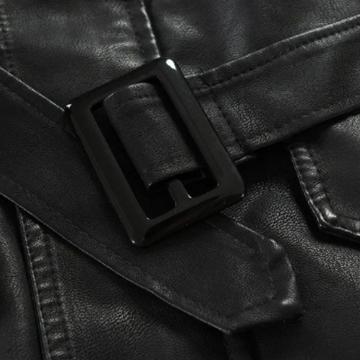 Olivia Sydney - Leather Motorcycle Jacket