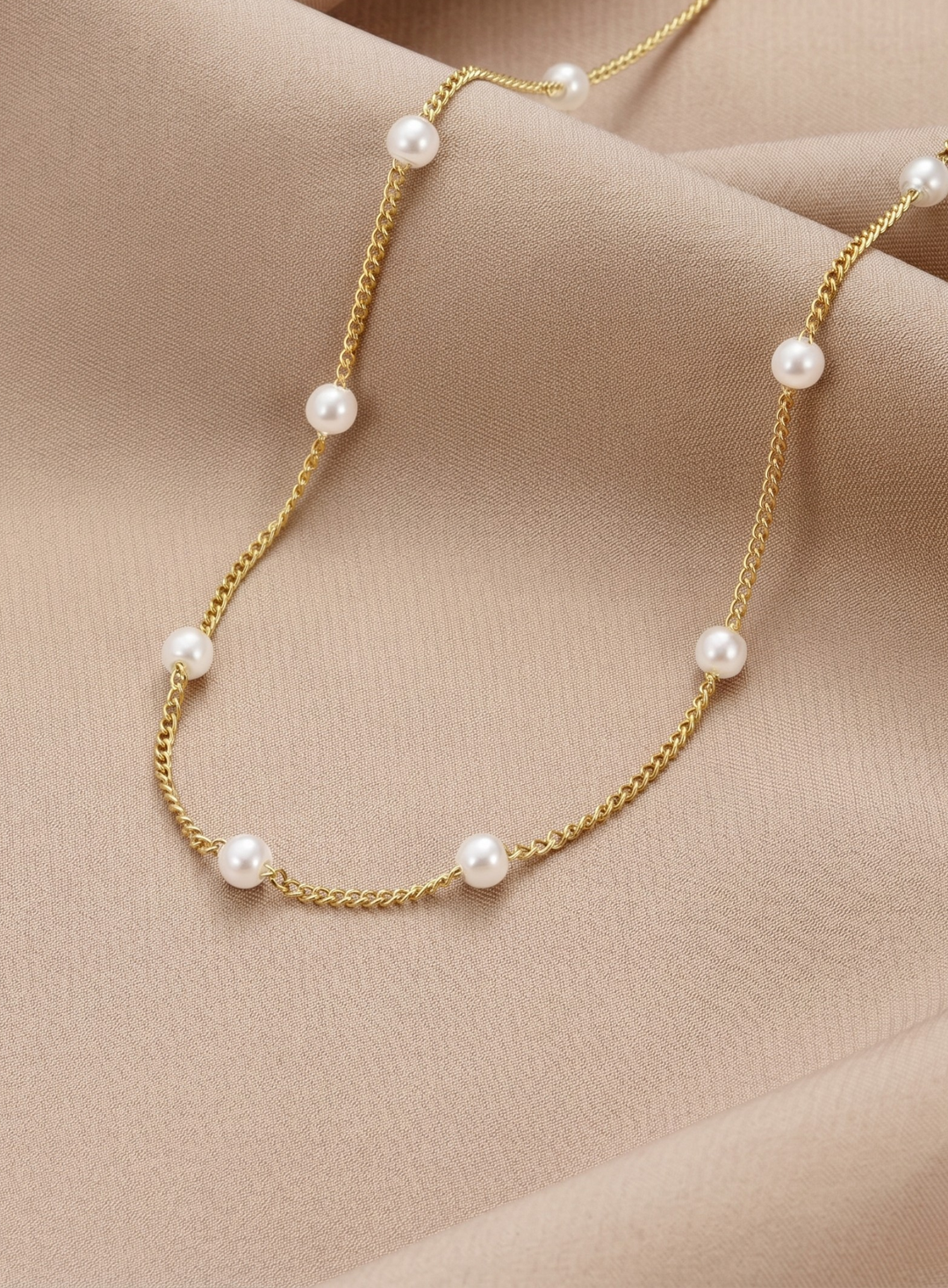 Olivia Sydney - Pearl Line Necklace