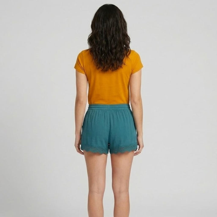 Olivia Sydney - Light Cotton Shorts with Elastic Waistband for Summer Comfort