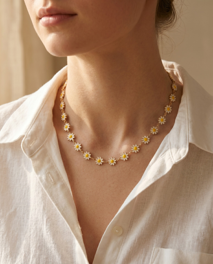 Olivia Sydney - Daisy Garden Necklace